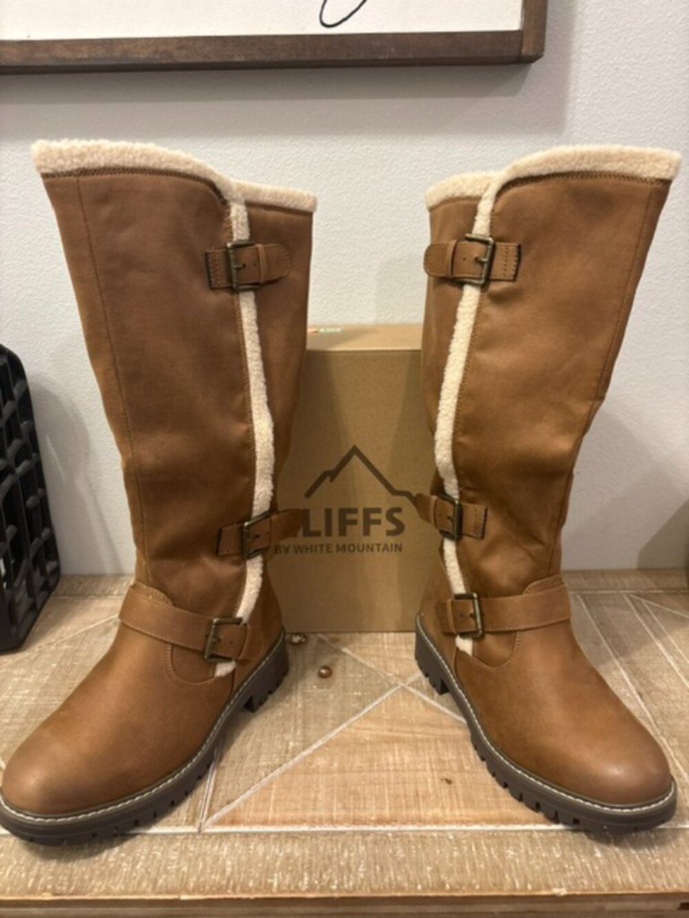 NEW Cliffs by White Mountain Merritt Knee High Boots Regular Calf Sz 7.5, 8, 8.5